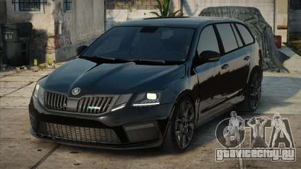 Skoda Octavia RS Black для GTA San Andreas