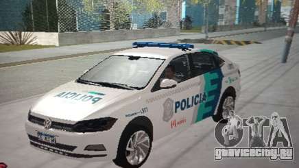 Volkswagen Virtus Policia PBA для GTA San Andreas