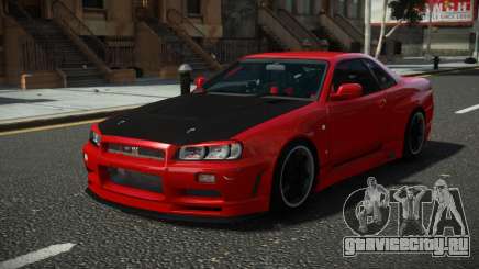 Nissan Skyline R34 Lanuga для GTA 4