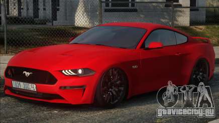 Ford Mustang GT Red для GTA San Andreas