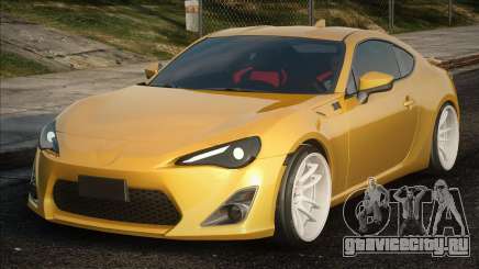 Toyota GT86 Желтая для GTA San Andreas