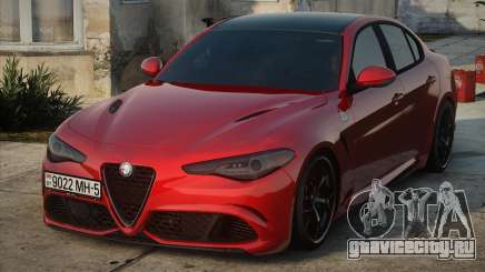 Alfa Romeo Giulia Quadrifoglio 2017 Red для GTA San Andreas