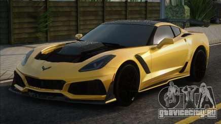 Chevrolet Corvette ZR1 2019 Yellow для GTA San Andreas