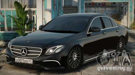 Mercedes - Benz E200 Black для GTA San Andreas