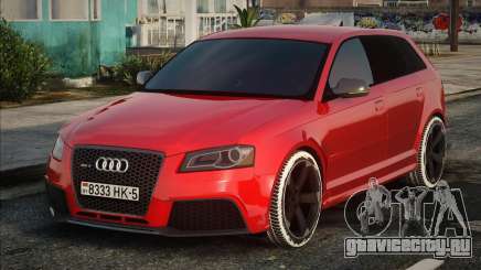 Audi RS3 Red для GTA San Andreas