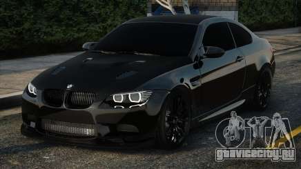 BMW M3 E92 Black для GTA San Andreas