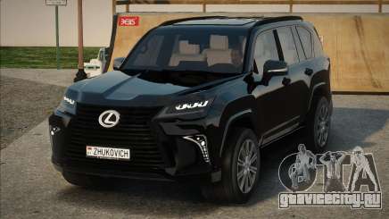 Lexus LX600 Black для GTA San Andreas