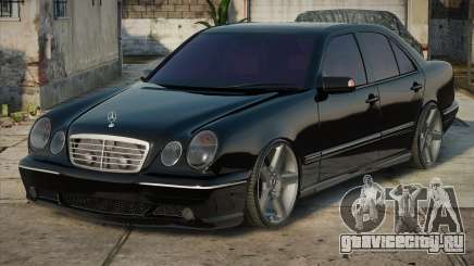 Mercedes Benz W210 E55 AMG Blek для GTA San Andreas