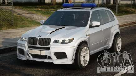 BMW X5 E70 Black Police для GTA San Andreas