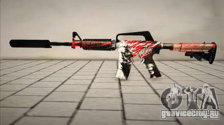 M4A1 Samurai Remake для GTA San Andreas