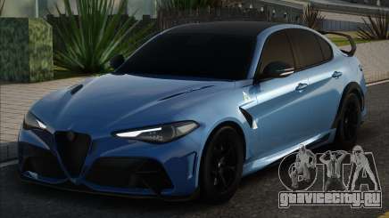 2020 Alfa Romeo Giulia GTA Blue для GTA San Andreas