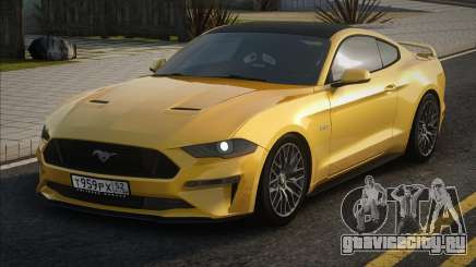 2018 Ford Mustang GT [Yellow] для GTA San Andreas