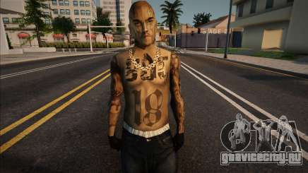 Barrio 18 Street Gang Man 3 для GTA San Andreas