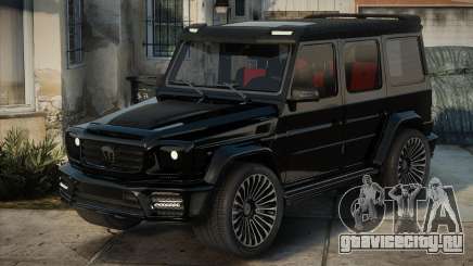 Mercedes-Benz G65 Gronos Mansory Blek для GTA San Andreas