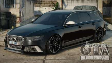 Audi RS6 Blek для GTA San Andreas