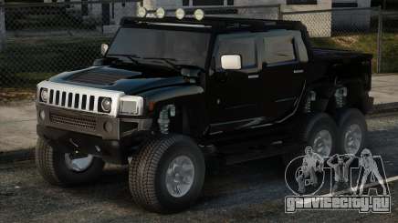 Hummer H6 Sut Pickup Blek для GTA San Andreas