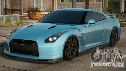 Nissan GT-R R-35 BLUE для GTA San Andreas