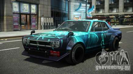 Nissan Skyline Zelroy S12 для GTA 4