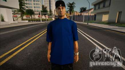 Blue T-Shirt Mann для GTA San Andreas