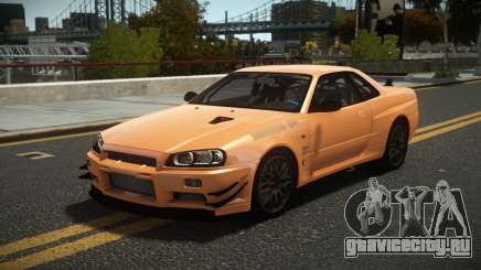 Nissan Skyline R34 Gijo для GTA 4