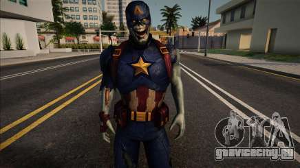 Zombie Captain America (Marvel Future Fight) для GTA San Andreas