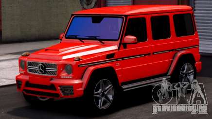 Mercedes-Benz G Class G65 AMG Red для GTA 4