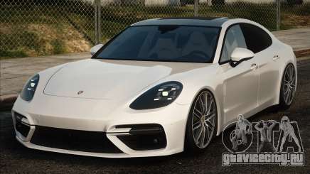 Porsche Panamera Turbo - White для GTA San Andreas