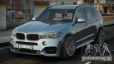 BMW X5 F15 Grey для GTA San Andreas