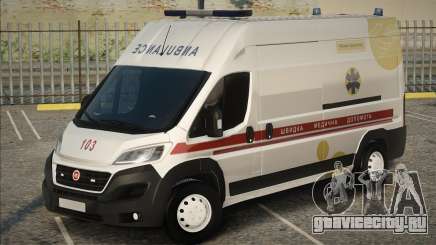 Fiat Ducato Ukrainian Ambulance для GTA San Andreas