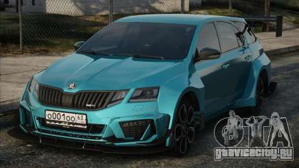 Skoda Octavia VRS BLue для GTA San Andreas