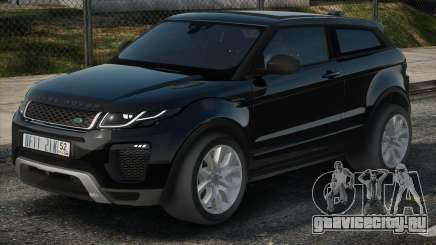 Range Rover Evoque Coupe Blek для GTA San Andreas