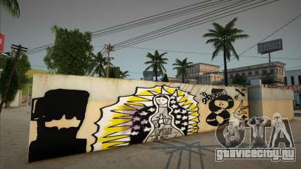 Barrio 18 Street Gang East Los Santos Graffiti для GTA San Andreas