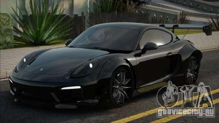 Porsche Cayman GTS 2015 Black для GTA San Andreas