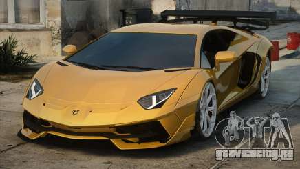 Lamborghini Aventador LP700-4 Yellow Stock для GTA San Andreas