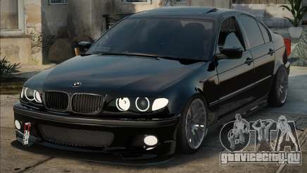 BMW E46 330D Black для GTA San Andreas