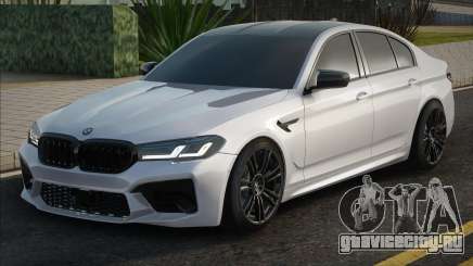 BMW M5 F90 2021 White для GTA San Andreas