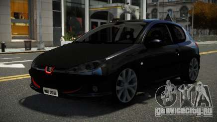 Peugeot 206 Rozzy для GTA 4