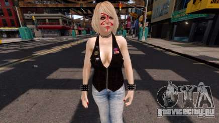 Ashley Graham (Biker) для GTA 4