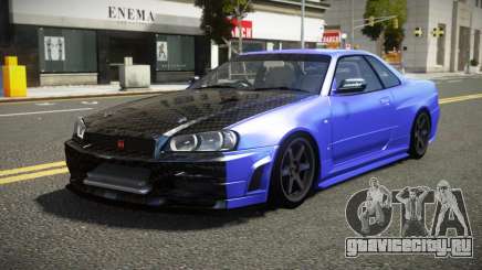 Nissan Skyline R34 Rufasey для GTA 4