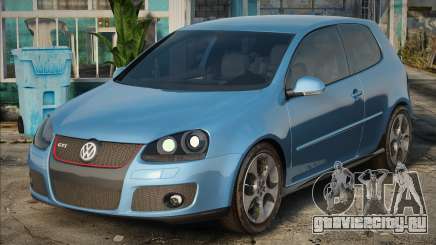 Volkswagen Golf GTI Blue для GTA San Andreas