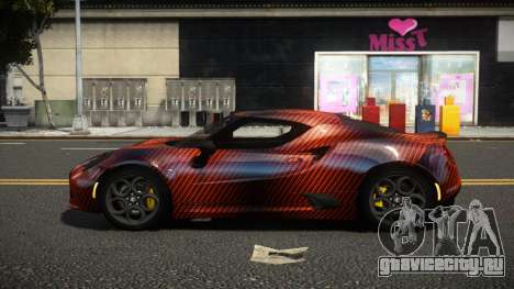 Alfa Romeo 4C Niroku S1 для GTA 4