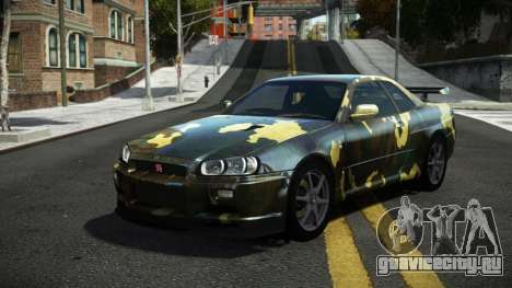 Nissan Skyline R34 Tufusa S7 для GTA 4