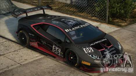 2015 Lamborghini Huracan Super Trofeo v1.1 для GTA San Andreas