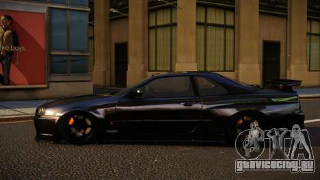 Nissan Skyline R34 Bedonga для GTA 4