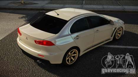 Mitsubishi Lancer Evo X Chutaro для GTA 4