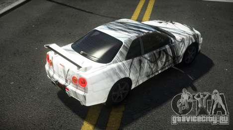 Nissan Skyline R34 Tufusa S10 для GTA 4