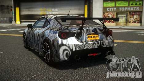 Subaru BRZ Tokillay S8 для GTA 4