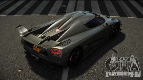 Koenigsegg Agera One Vugta для GTA 4