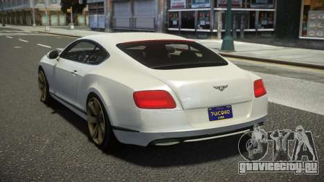 Bentley Continental Timula для GTA 4