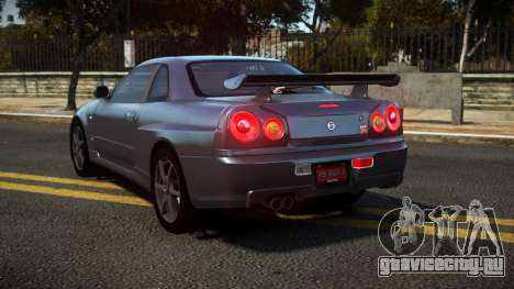 Nissan Skyline R34 Niohashi для GTA 4